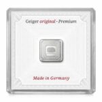 1 Gram Geiger Edelmetalle .999 Silver Bar in Assay