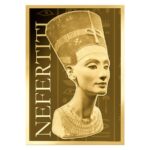 Nefertiti 1/1000 oz .999 Gold Coin in Assay Card - Chad Pharaohs Series - Image 3
