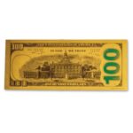 1 Gram $100 USA Bill 24K Gold Note - Image 3