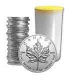 1oz Silver Maple Leaf Silver Coin - Random Year Circulated - Image 3
