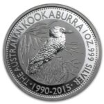 2015 1 oz Australian .999 Silver Kookaburra Coin (In Capsule)