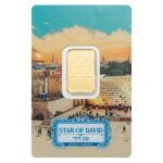2025 5 Gram Pamp Star of David Gold Bar