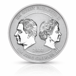 2022 malta Queen Elizabeth II King Charles III 1 oz. Silver
