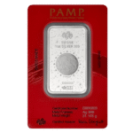 1 oz Silver 2026 Year of the Horse Bar - PAMP - Image 2