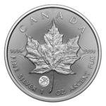 2026 1oz .9999 Treasured Silver Maple Leaf: Snake Privy Mark - Image 3